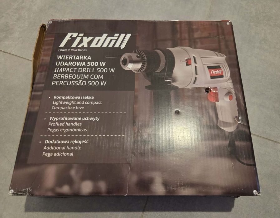 Wiertarka udarowa Fixdrill 500W: zdjecie 99459989