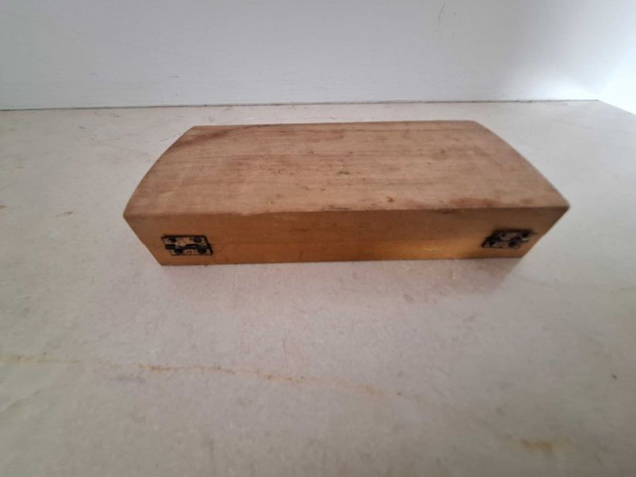 Zestaw odważników w drewnianym etui Vintage: zdjecie 99460070