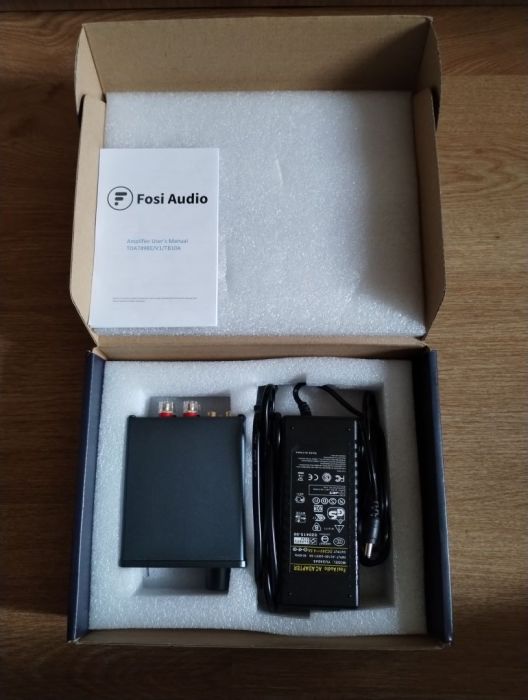 Fosi Aduio TDA7498E mini wzmacniacz + Kolumny AIWA SP-A100, kable: zdjecie 99460837