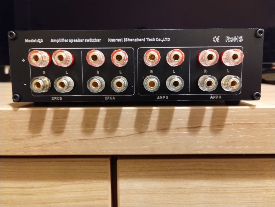 Przełącznik Głośników i Wzmacniaczy 2x2 (A/B), dla audio fana: zdjecie 99460922