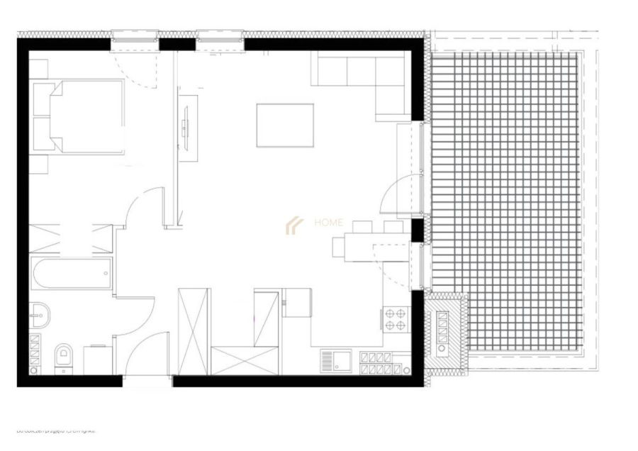 52 m&sup2; | Taras 20 m&sup2; | Garaż | Ostatnie piętro: zdjecie 99575548