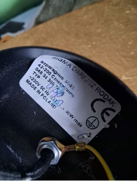 Sprzedam 2 lampy industrialne Sigma+żarówki: zdjecie 99466678