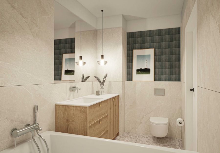 Apartament 350 m od morza |2-pokoje | 38,46 m2: zdjecie 99468993