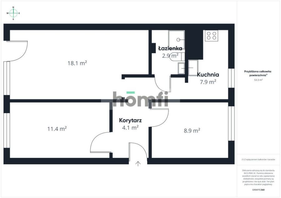 3 pokoje 54m&sup2; z  ogródkiem Przymorze Wielkie: zdjecie 99477986