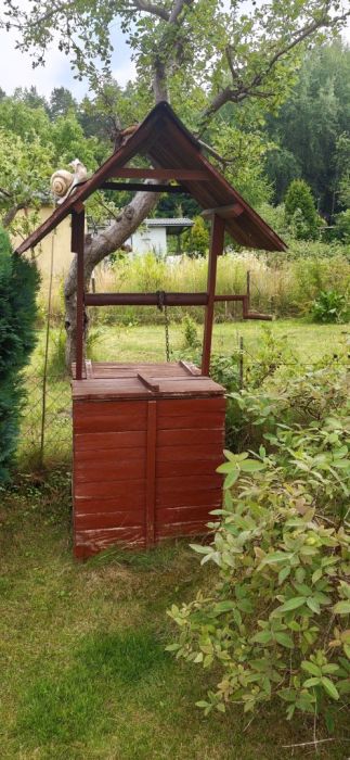 Działka ogrodowa ROD w Sopocie ,widok na zatoke przy lesie.: zdjecie 99472923