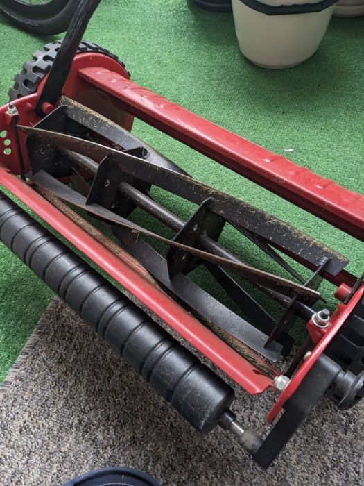 Ręczna kosiarka bębnowa MeecTools: zdjecie 99477598
