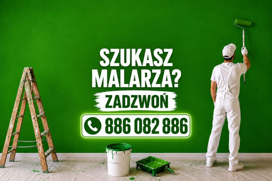 Szukasz Malarza - Malowanie mieszkań i pokoi Gdańsk