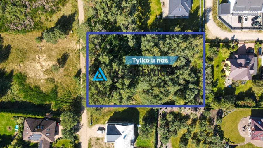 Działka o pow. 3058 m2 plan zagospodarowania