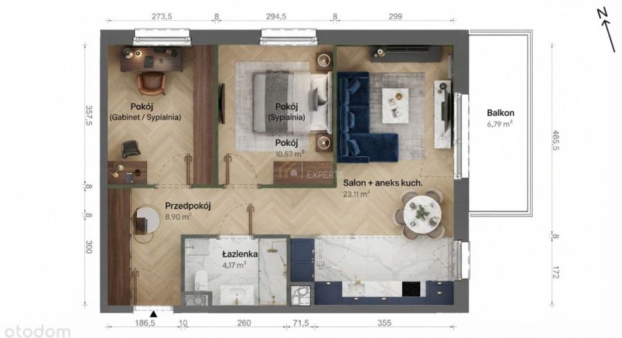 Gotowe 3 pokoje | komórka | Miejsce w hali garaż.: zdjecie 99583756