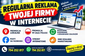 Regularna reklama twojej firmy w internecie: zdjecie 66541829