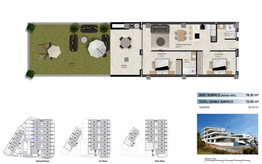 Gotowe do zamieszkania apartamenty w La Marina-Pinet, od 248.000€: zdjecie 99484128
