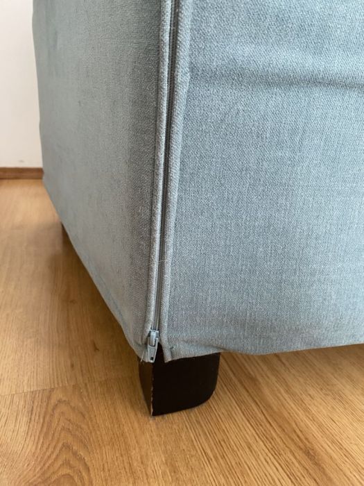 Jasnozielony fotel IKEA wygodny, solidny, zdejmowany pokrowiec: zdjecie 99485067