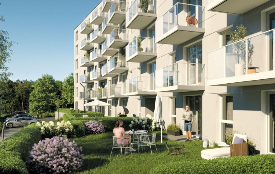 Mieszkanie 2-pokojowe z dużym balkonem przy lesie