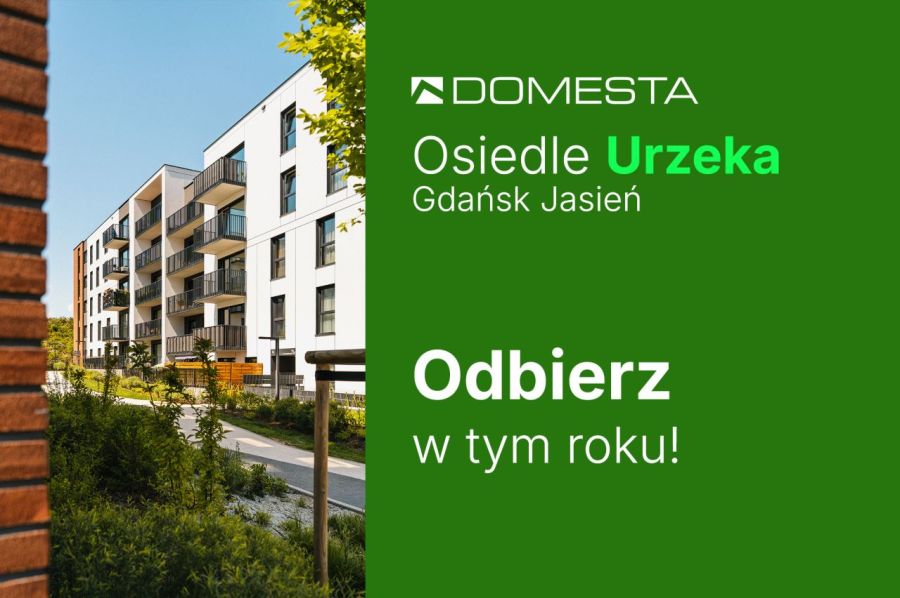 Urzeka  6.A.41 - 2 pokoje z balkonem, najwyższe piętro