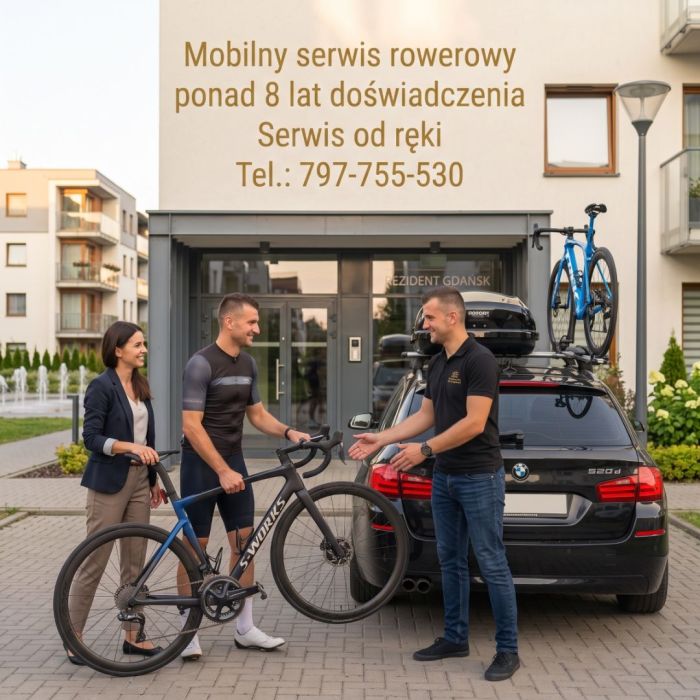 Mobilny Serwis Rowerowy Gdańsk i okolice. Szybko, Tanio i Dobrze!: zdjecie 99487545