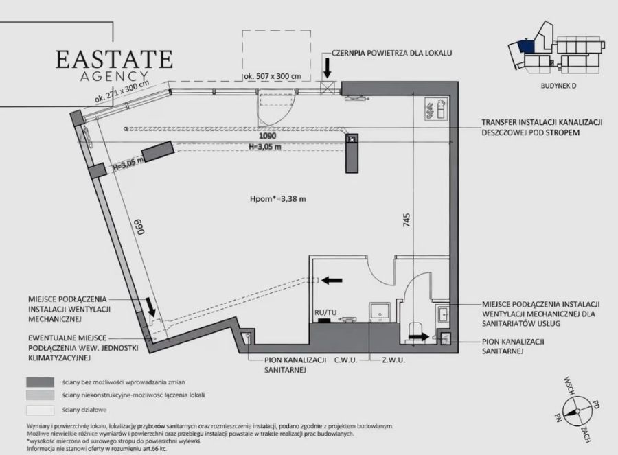 Wynajem lokalu gastronomicznego 84m2 Nowa Dąbrowa: zdjecie 99492596