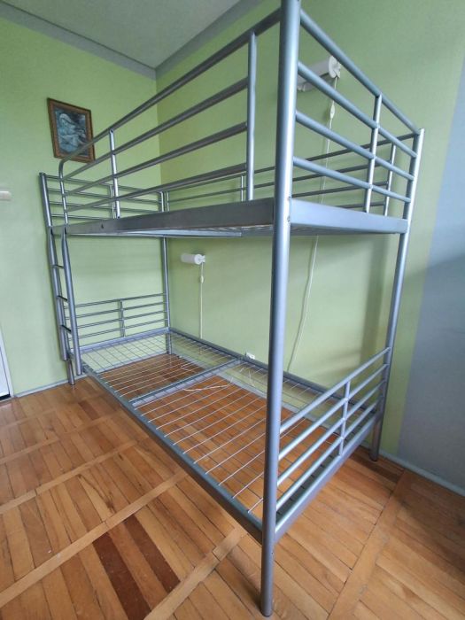 Łóżko piętrowe metalowe z Ikea Svarta: zdjecie 99494413