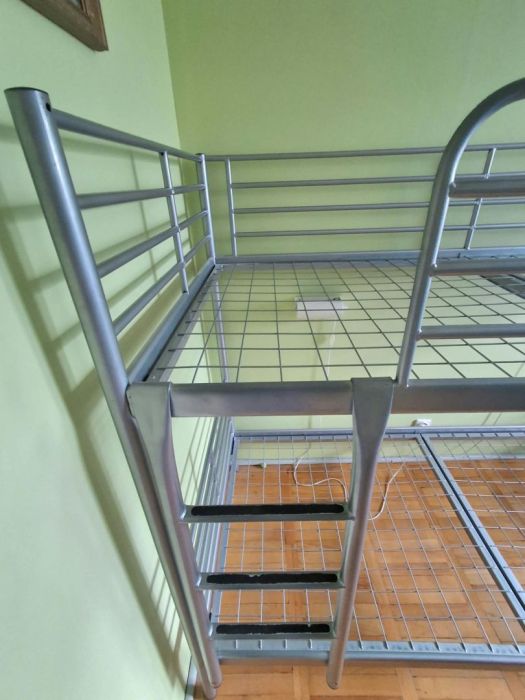 Łóżko piętrowe metalowe z Ikea Svarta: zdjecie 99494416