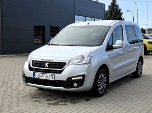 Peugeot Partner Tepee  srebrny minivan: zdjecie 66544566