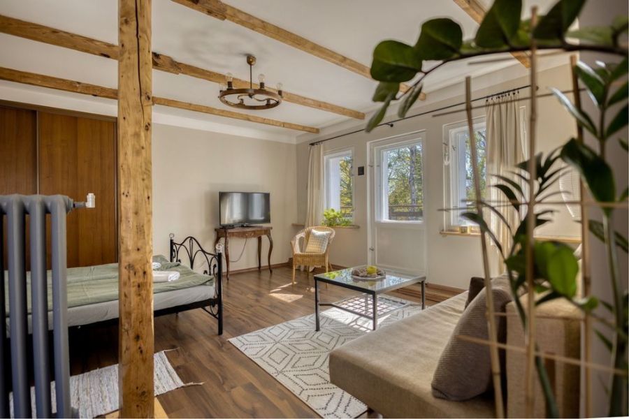 Słoneczny Apartament z tarasem i balkonem Sopot Centrum