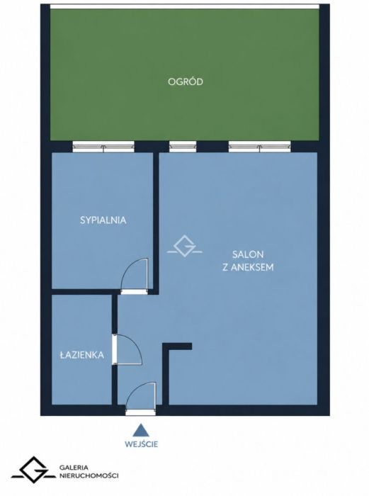 | Duży ogród  | Zadbane 2 pokoje | Premium: zdjecie 99505650