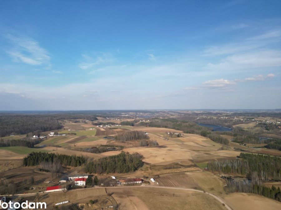 Działka na wzgórzu z widokiem, WZ budowlana, wodociąg, Gmina Chmielno: zdjecie 99505730