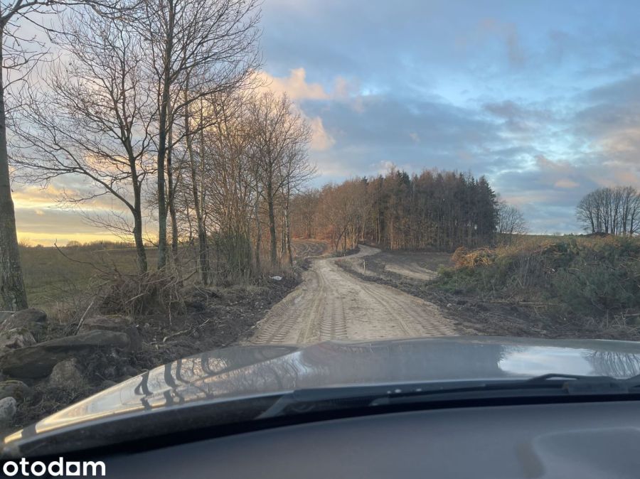 Działka na wzgórzu z widokiem, WZ budowlana, wodociąg, Gmina Chmielno: zdjecie 99505734