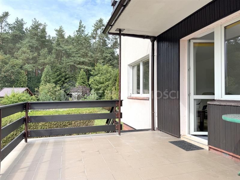 Skórcz ul. Myśliwska - dom przy granicy z lasem: zdjecie 99506246
