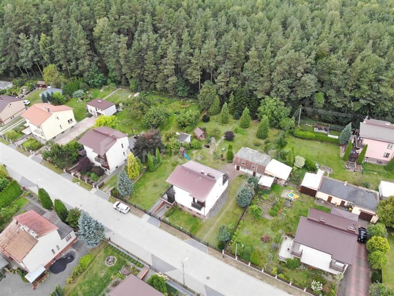 Skórcz ul. Myśliwska - dom przy granicy z lasem: zdjecie 99506237