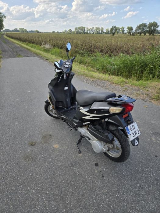 Skuter 125cm rok 2008 yiying przebieg 4300km techn: zdjecie 99512715