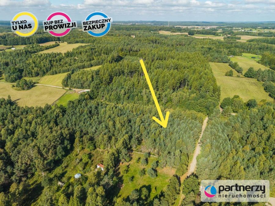 Działka siedliskowa | Kaszuby | Prąd i woda obok: zdjecie 99513444