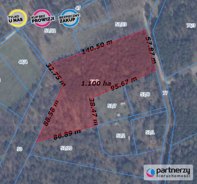 Działka siedliskowa | Kaszuby | Prąd i woda obok: zdjecie 99513449