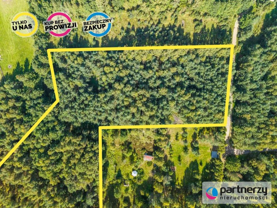 Działka siedliskowa | Kaszuby | Prąd i woda obok: zdjecie 99514293