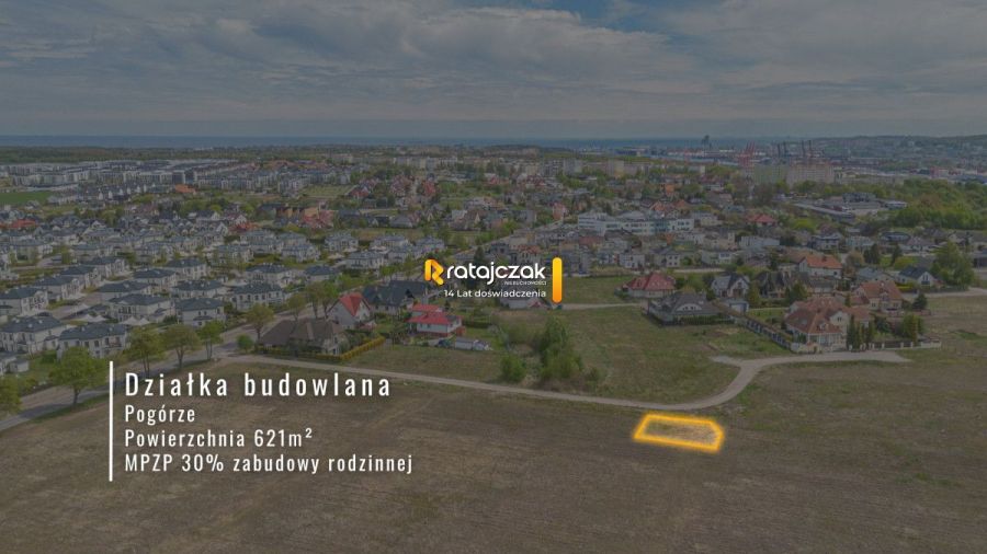 Świetnie zlokalizowana działka budowlana w Pogórzu