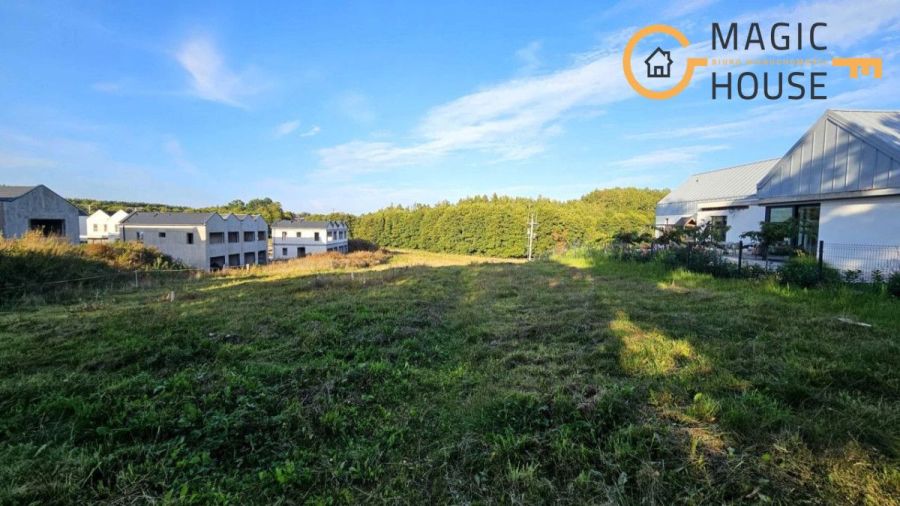 Banino 910 m&sup2; | Działka budowlana przy zieleni