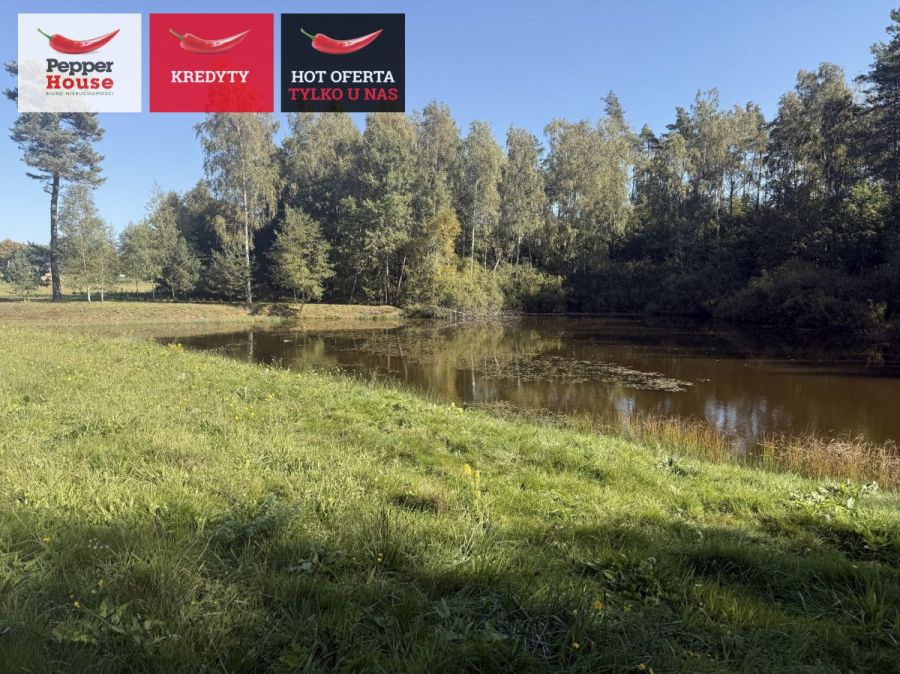 Działka z własnym dostępem do jeziora