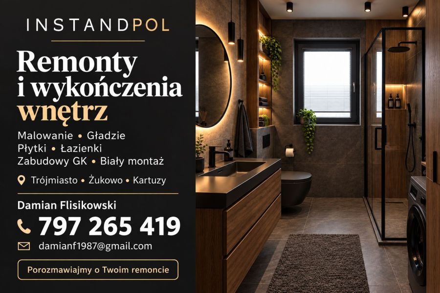 Remonty i wykończenia wnętrz | Trójmiasto - Instandpol: zdjecie 99525359