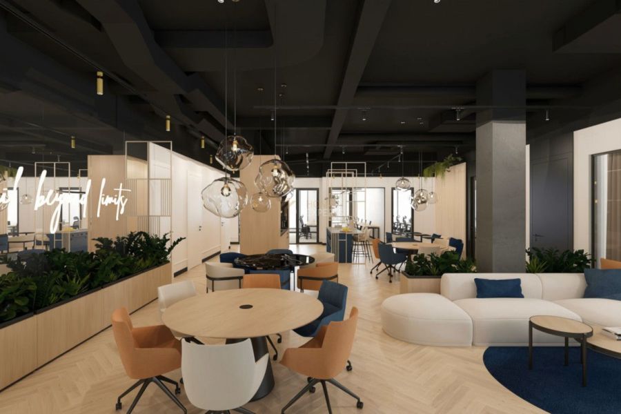 Biurko w coworkingu,  Waterfront z widokiem na mor: zdjecie 99542618