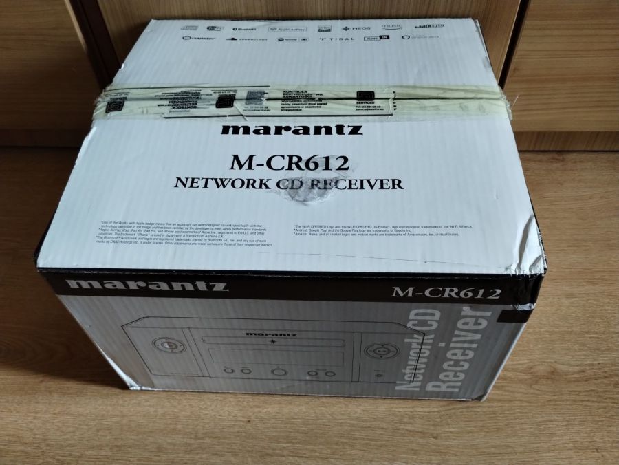 Marantz Melody X M-CR612, na gwarancji + kolumny AIWA SP-A100 + kable: zdjecie 99529953