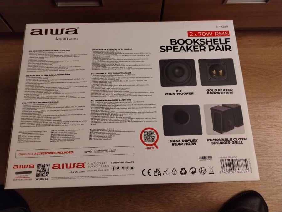 Marantz Melody X M-CR612, na gwarancji + kolumny AIWA SP-A100 + kable: zdjecie 99529955