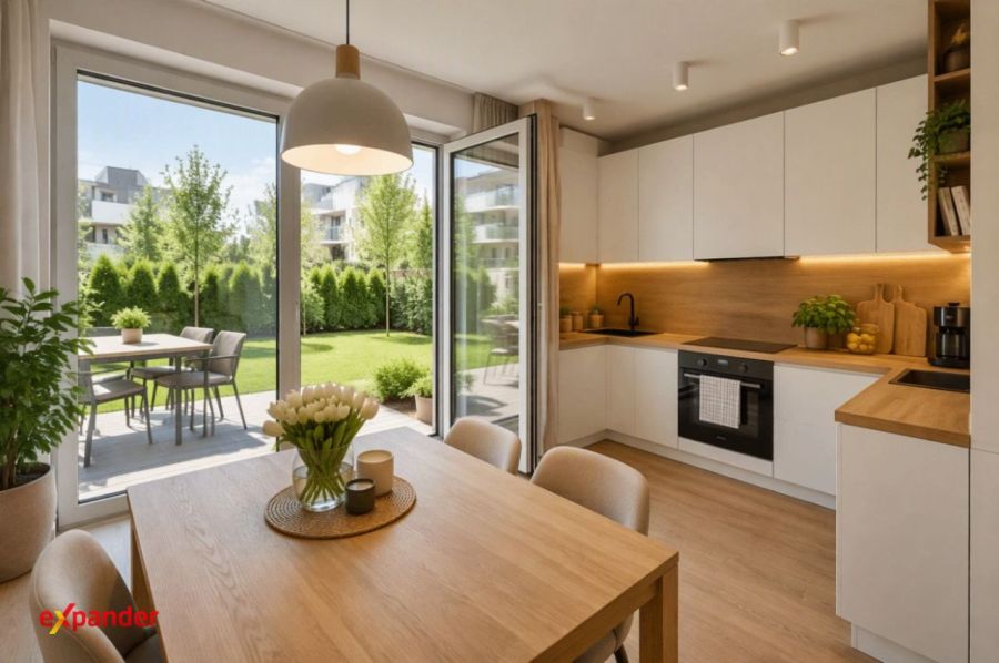 2 pokoje z ogródkiem 19 m&sup2; w otulinie lasów | 0% prowizji | Bez PCC