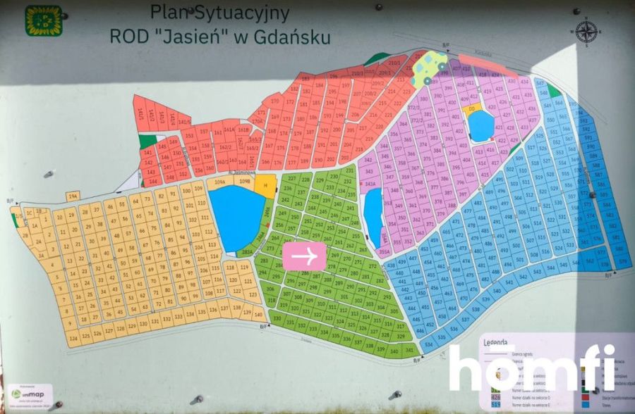 Ustawna działka ROD 400 m&sup2; z miejscem na samochód: zdjecie 99534300