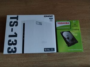 Serwer NAS QNAP TS-133 + Dysk HDD 3TB Toshiba E300: zdjecie 66550792