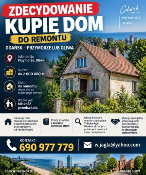 Zdecydowanie Kupię Dom do Remontu: zdjecie 66550921