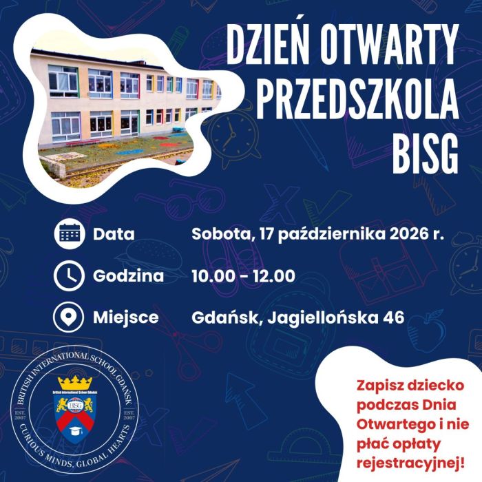 Dzień Otwarty w Przedszkolu BISG