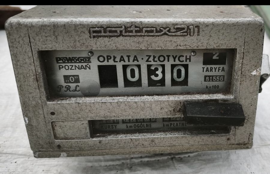 Stary taksometr Poltax2: zdjecie 99548091