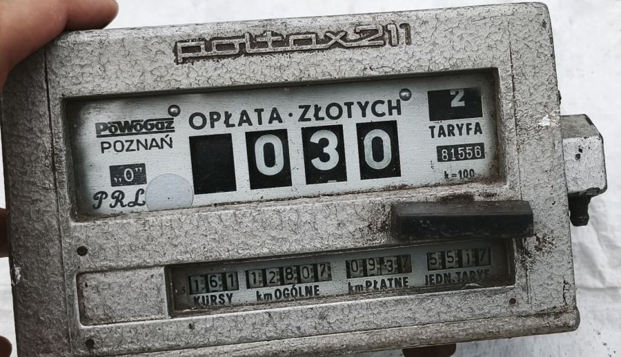 Stary taksometr Poltax2: zdjecie 99548093