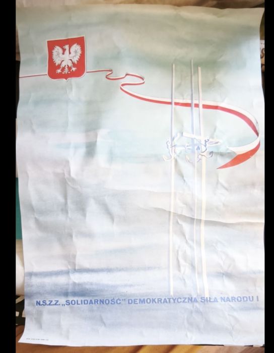 Stare plakaty Solidarnosc z lat 70-80: zdjecie 99548160