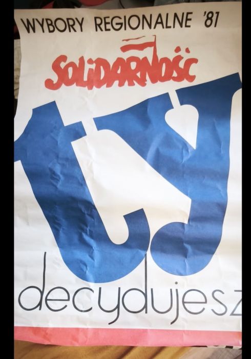Stare plakaty Solidarnosc z lat 70-80: zdjecie 99548161