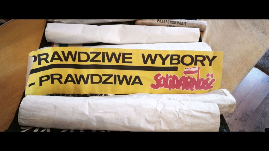Stare plakaty Solidarnosc z lat 70-80: zdjecie 99548162